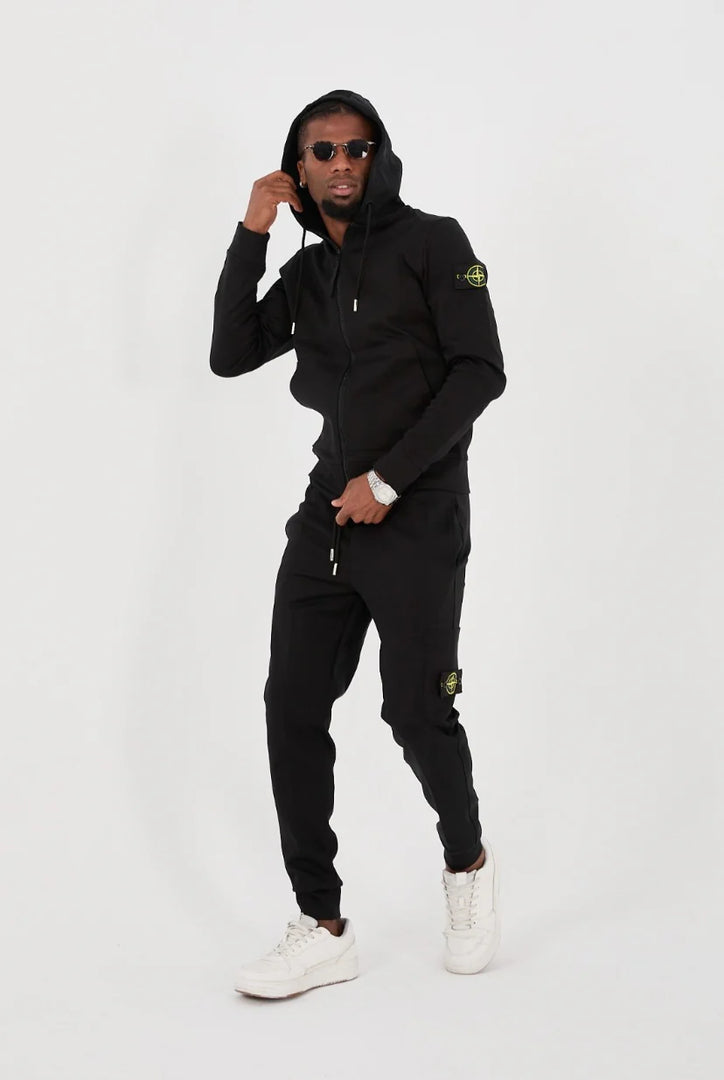 Stone island Trainingspak Zwart