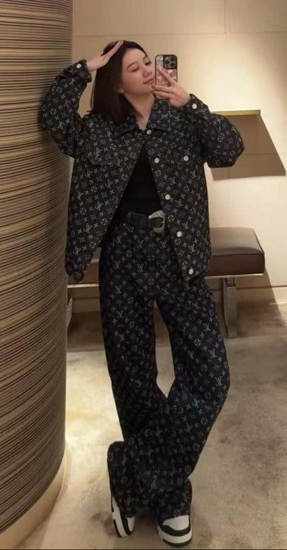 Louis vuitton set Jas en Broek
